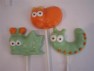 1312 Cute Bugs Chocolate Candy Lollipop Mold